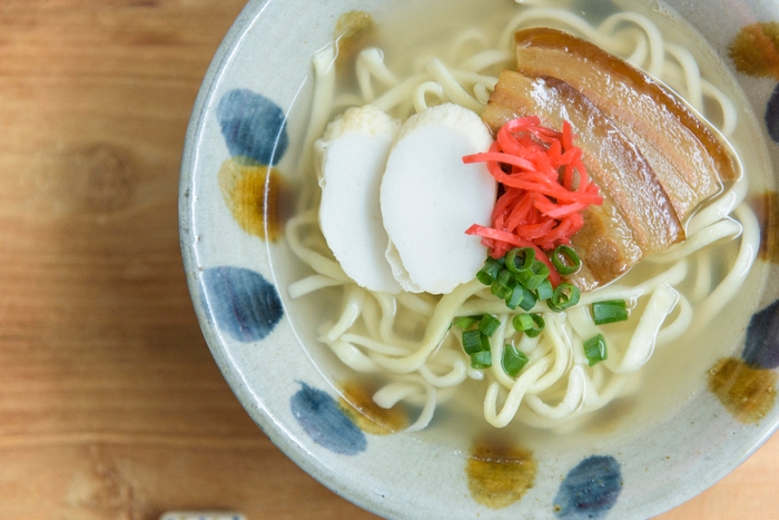 沖縄そば2食(だし三枚肉入)