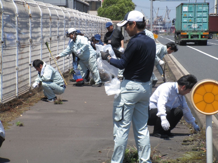 神原ロジスティクス清掃活動