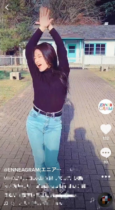 ダンス動画イメージ(TikTok)