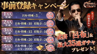 事前登録報酬(5万人達成)