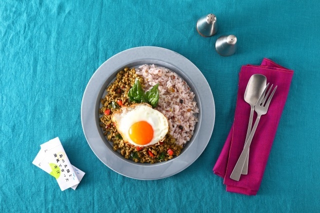 アレンジレシピ ガパオライス