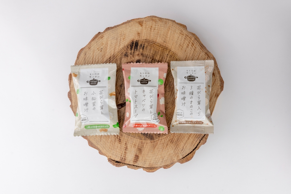 花びら茸のお味噌汁・スープ