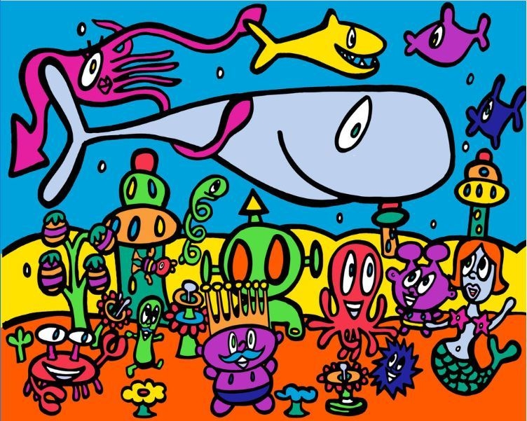 2011年東日本大震災寄贈絵画