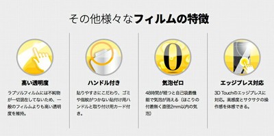 フィルムの特徴