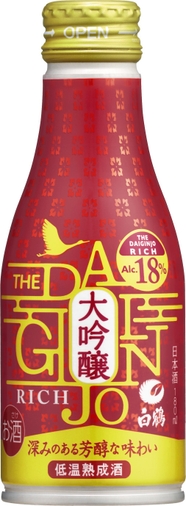 白鶴 THE 大吟醸 RICH ボトル缶 180ml 