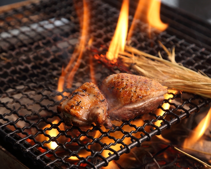 藁焼きイメージ