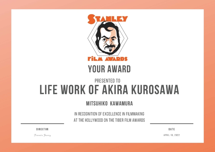 10か国の国際映画祭で受賞