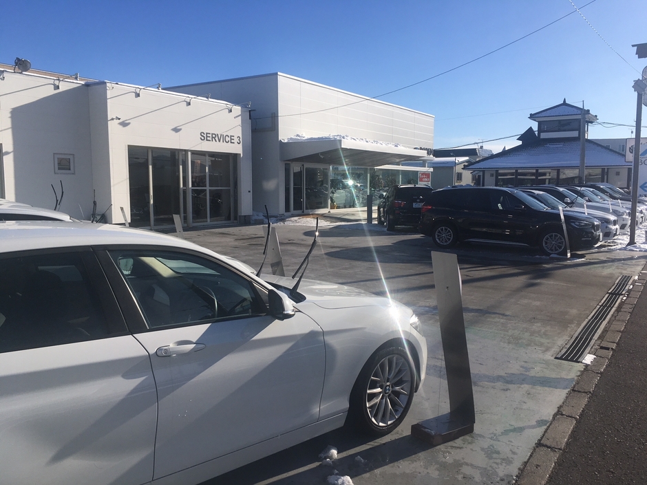 展示場には全車種を展示