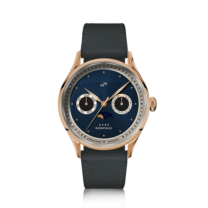 1968 Moonphase, Rose gold / Dark Blue
