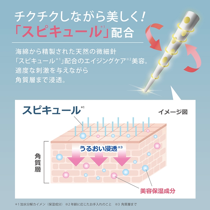 天然の微細針スピキュール