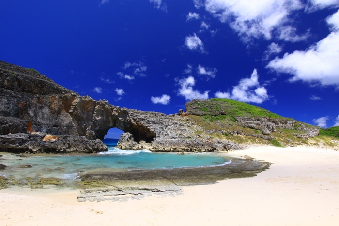 天然記念物　無人島「南島」