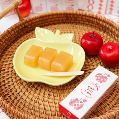 FOOD PROFESSIONAL AWARDで最高ランク三つ星を受賞！ 青森県産ふじりんご果汁たっぷりの「RINGO FUJI YOKAN」 ふじさき食彩テラスオンラインショップで販売開始