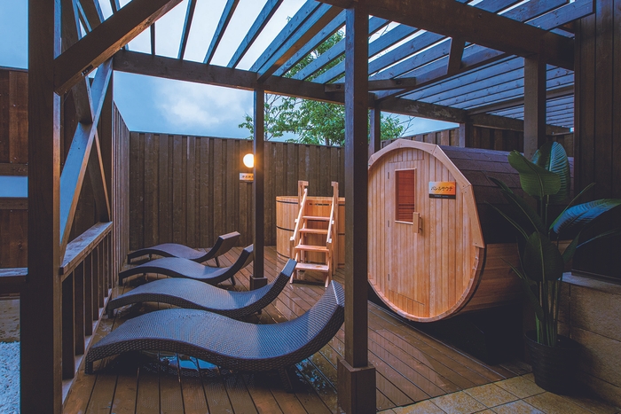 岩見沢温泉ほのか バレルサウナ