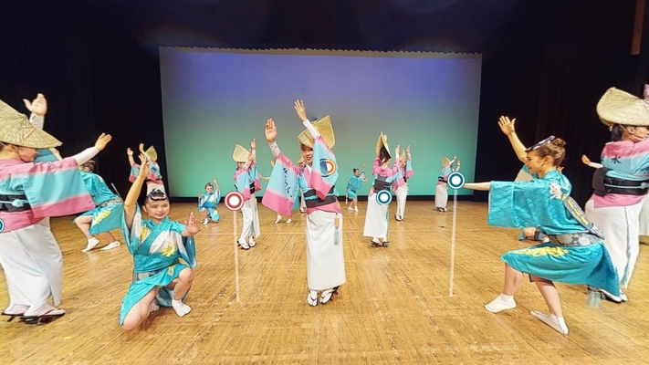 創設56年の老舗「菊水連」 阿波おどりのVRコンテンツ作成　 舞台上にいるかのような疑似体験