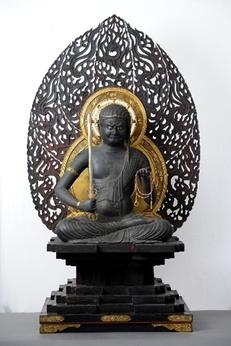 不動明王坐像 平安時代 12世紀