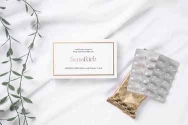 ＜「老いない」時代へ＞ 老化の原因“ゾンビ細胞”を 狙い撃ちする新素材「SENOX25」がついに製品化！ 国内唯一※の配合サプリ『SenoRich(セノリッチ)』誕生