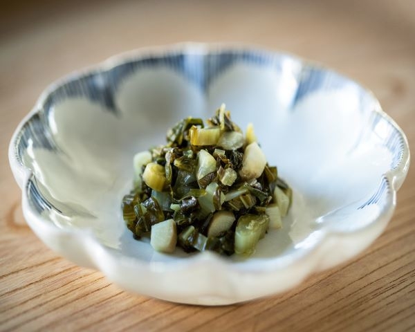 源助かぶ菜 盛り付け