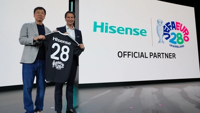 ハイセンス、「UEFA EURO 2028(TM)」の オフィシャルパートナーに決定　 2016年大会から4大会連続で協賛