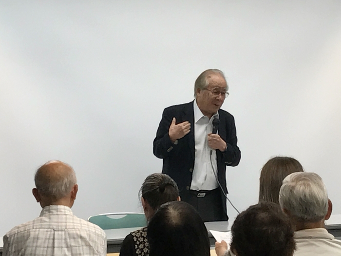 昨年の講演会の様子(基調講演)