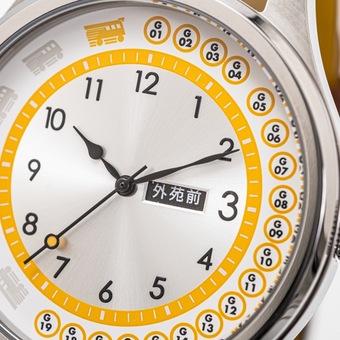 『東京メトロ』公式ライセンス商品_銀座線_モデル_腕時計写真6