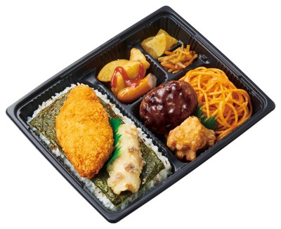 スポーツ弁当 のり 621円(税込670円)