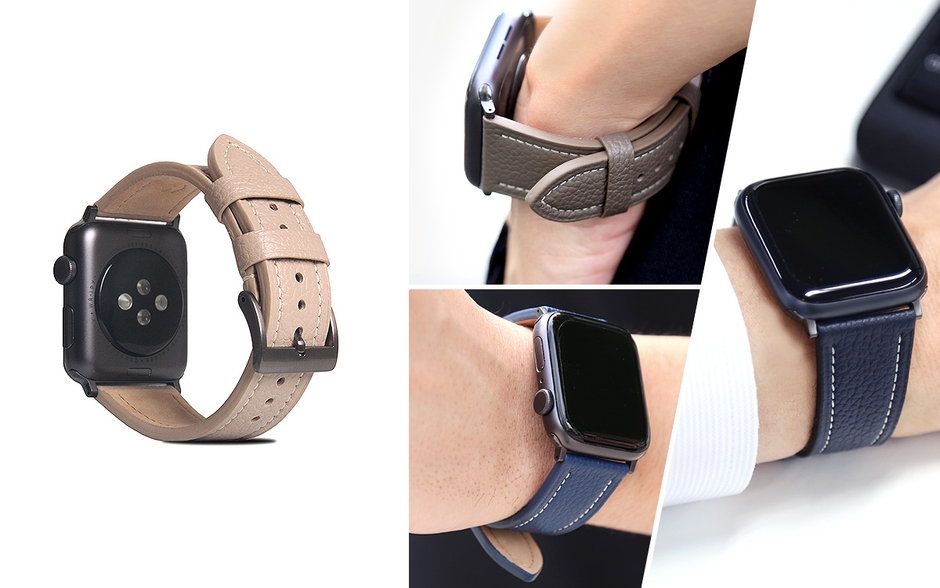 FULL GRAIN LEATHER BAND(フルグレインレザーバンド)ディティール