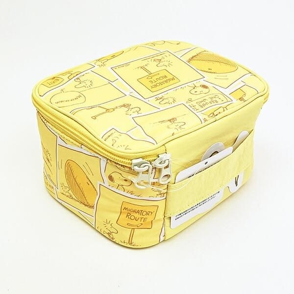 スヌーピーのたためるボックスポーチ