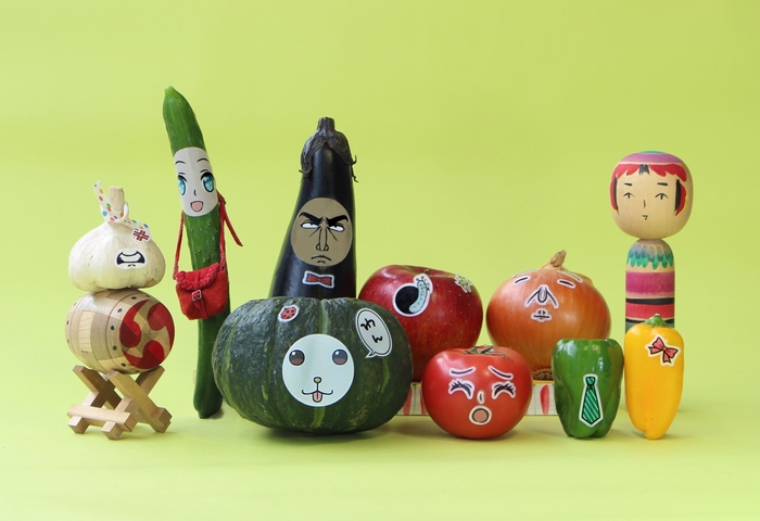 「やさい大っきらい!?」の野菜たち
