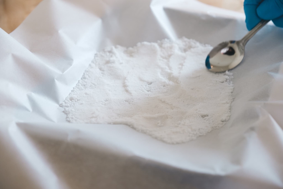 皆生の海水を炊いて作る自家製塩