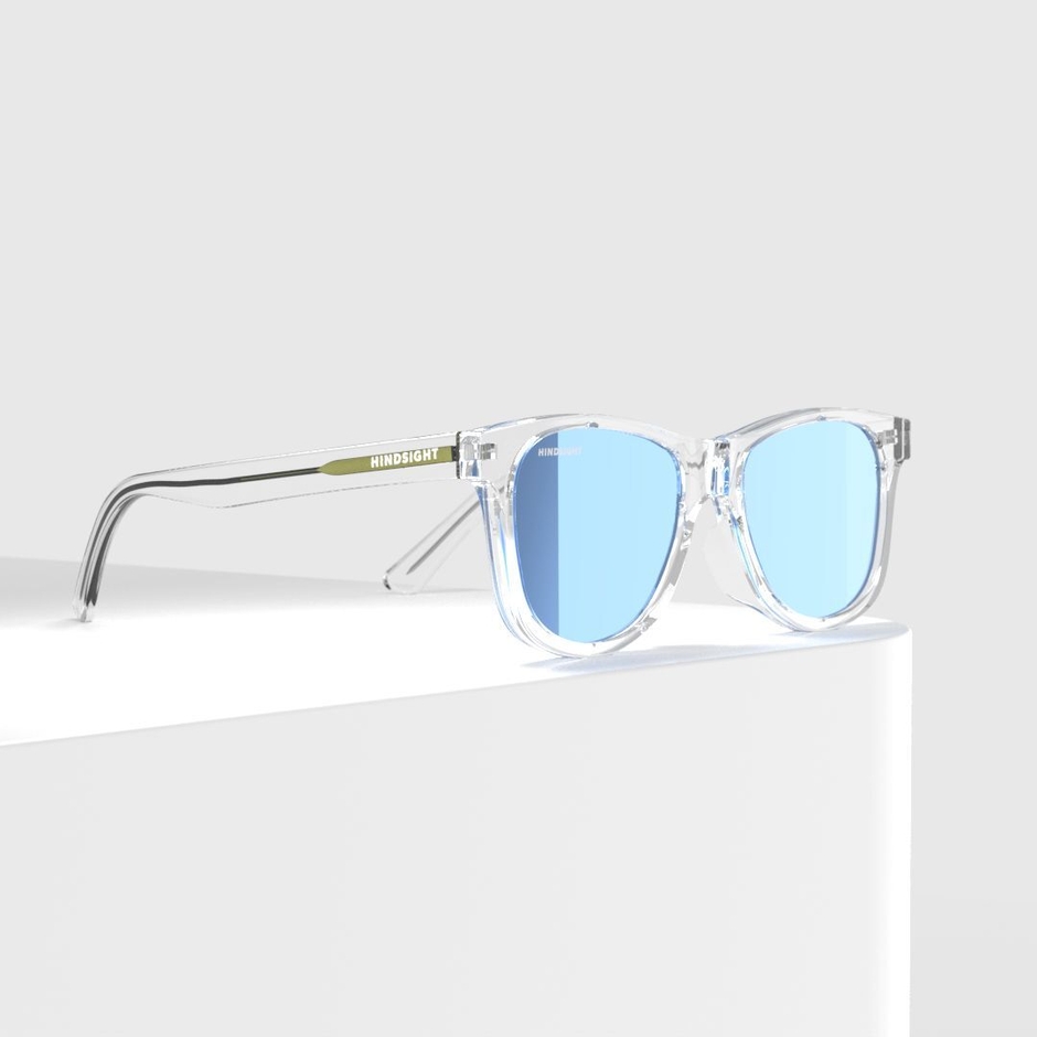 アルテミス クリアフレーム+ブルーレンズ