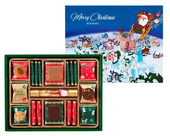 クリスマスロンジェ クッキー8種40個入り新パッケージ