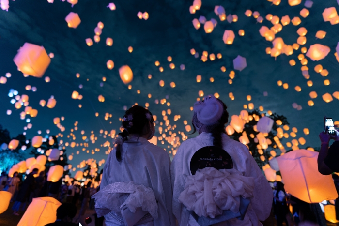 七夕スカイランタン祭り 3