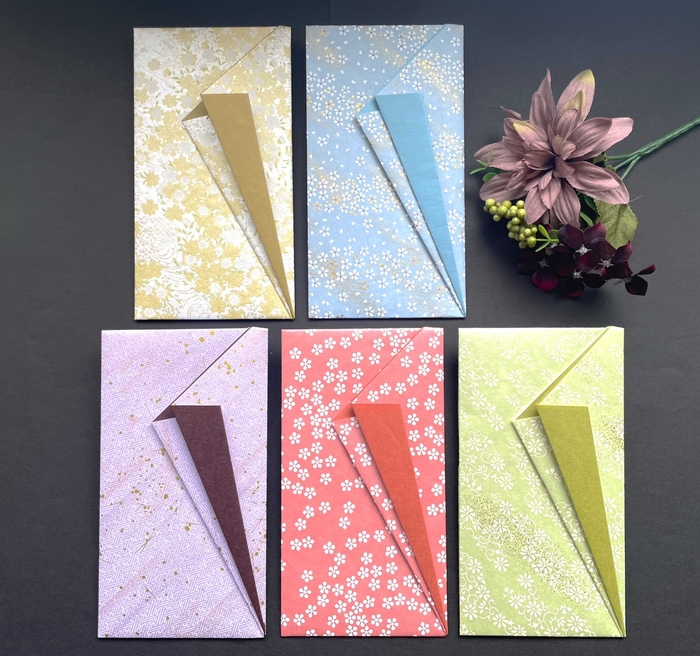 【しのぶふみ】5柄 鋭三角形