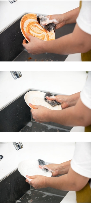 確実な洗浄力 1