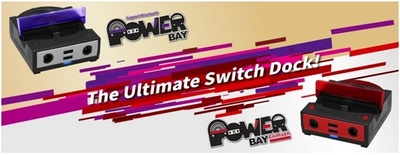 究極のNintendo Switch用ドック Brook「Power Bay」が 日本でも販売開始！コンパクト、抜群の安定感、豊富な機能