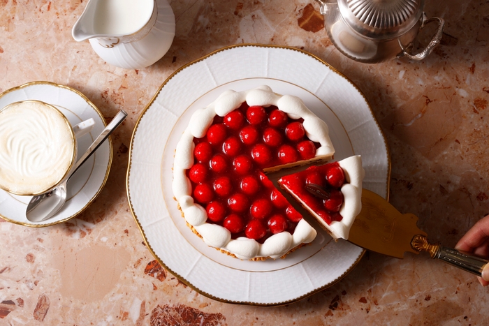 シュス木苺レアチーズケーキ2