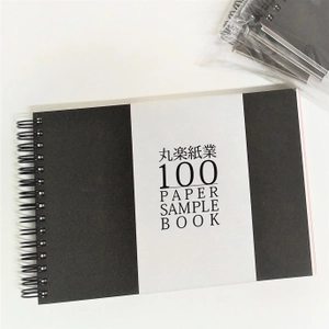100種類の紙を集めた、「紙の見本帳ノート」を発売　 クラウドファンディングで180万円を集め、ついに商品化！
