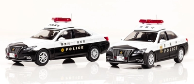 ミニカーメーカーRAI'Sのシリーズに 警ら用パトカー トヨタ クラウン ロイヤル2種が登場！ 8月7日より予約受付開始