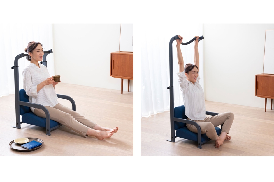 座椅子にも　健康器具にも