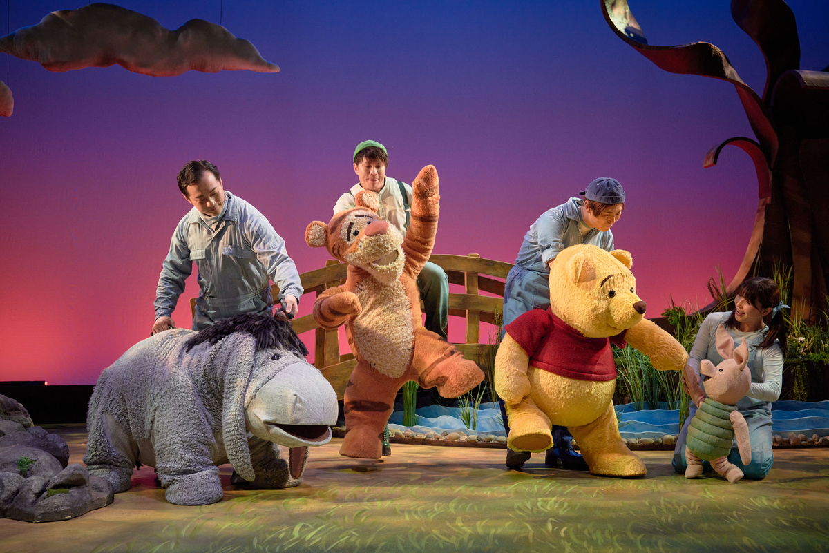 くまのプーさんと仲間たちのかわいらしさを目の前で楽しむ！ 新作