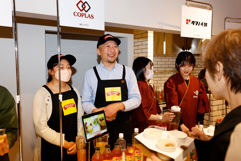 にごり酢まつり　開催中の様子