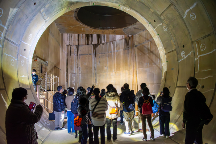 環七地下調節池 善福寺川取水施設 流入孔