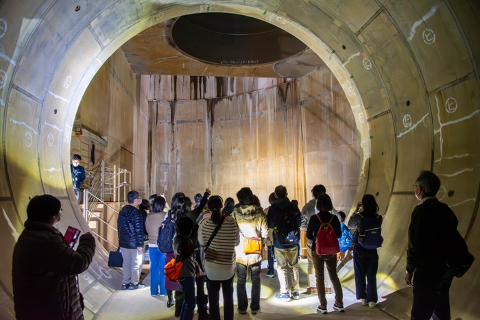 環七地下調節池 善福寺川取水施設 流入孔