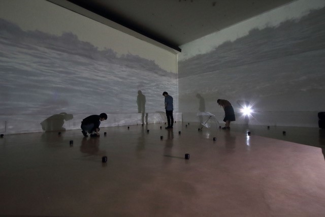 2019 丸木美術館での展示の様子