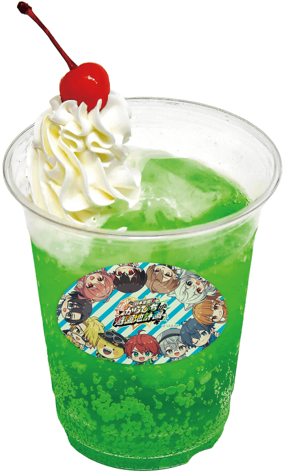 じゃぱぱの夏色！ ふわっとホイップメロン