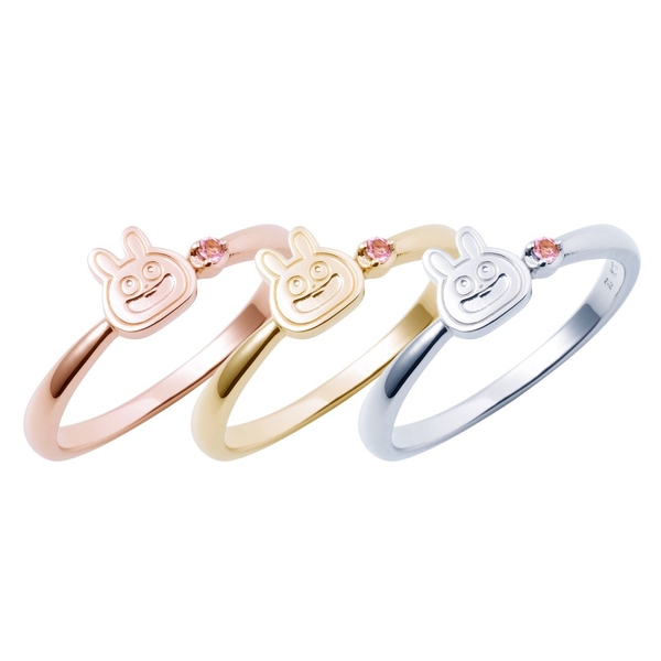 ●K10ゴールド（ホワイト／ピンク／イエロー）より選択可能