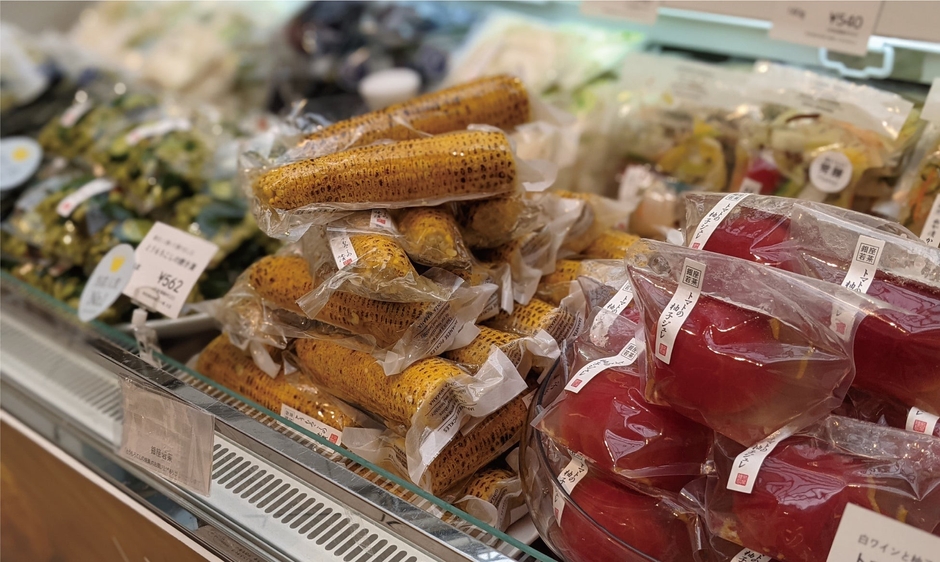 新鮮な国産野菜使った、涼やかなお漬物がずらり!