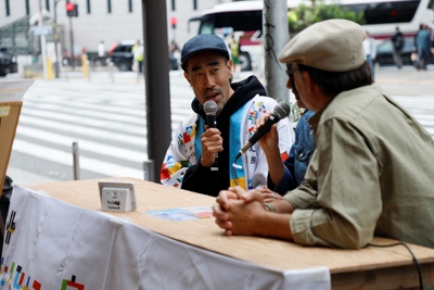 ラジオ福島公開生放送・タレント「なすび」さん来阪