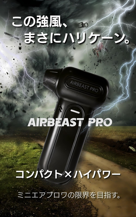 エアブロワで様々なゴミを吹き飛ばす!