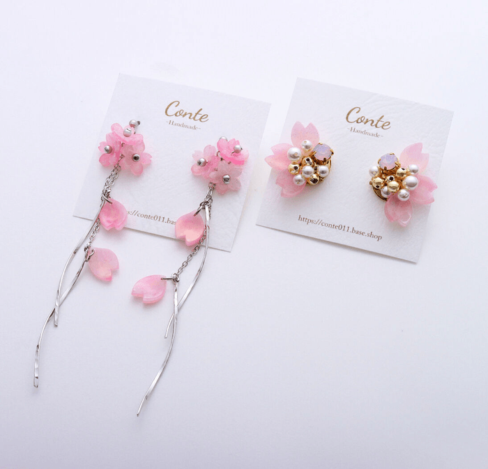 色づく桜 夜風桜・花宵桜